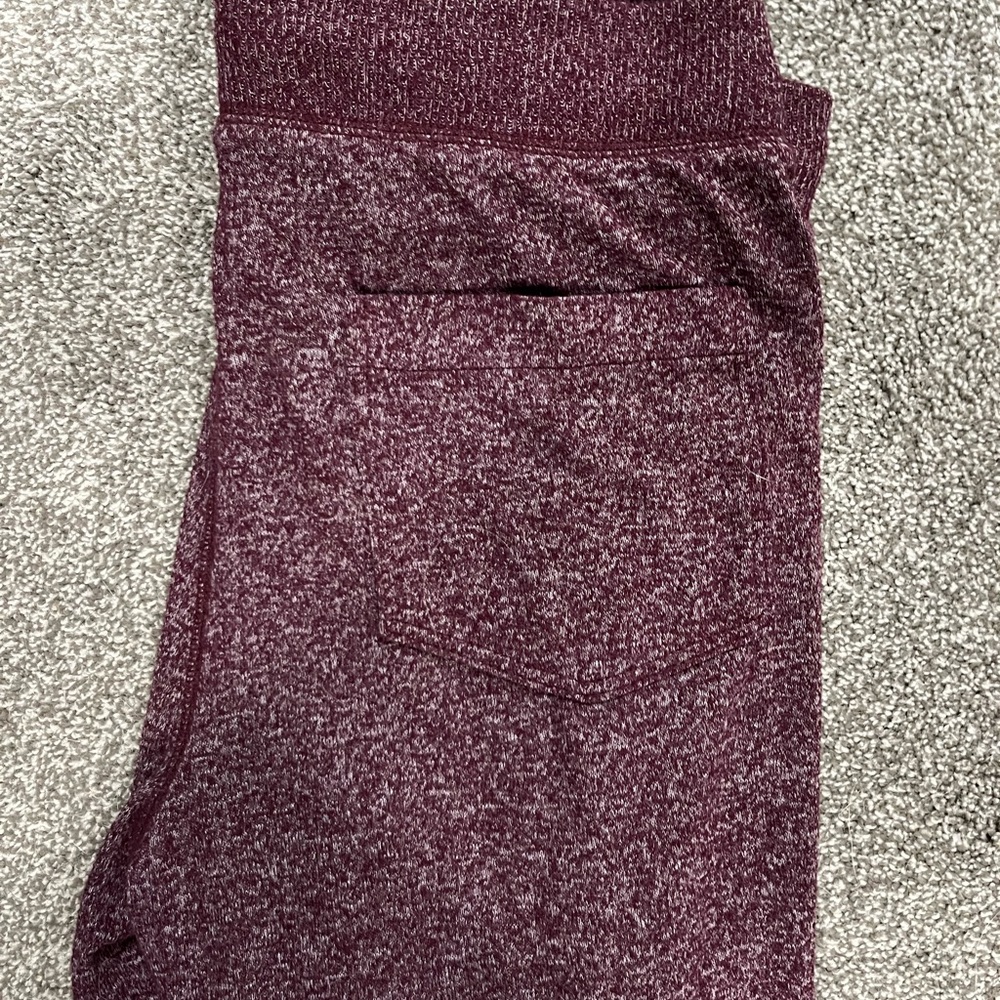 J. Crew Burgundy Joggers - Picture 3 of 3